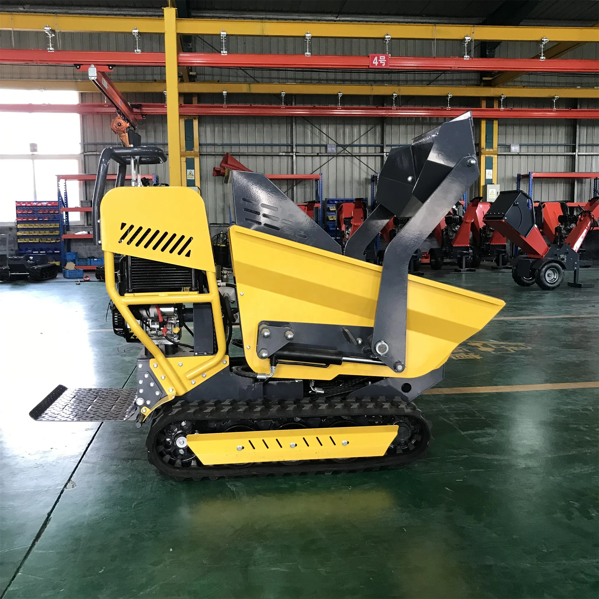 New Design CE EPA Farm Construction Micro Mining Small Diesel Mini Dumper Mud Buggy Concrete Dumper