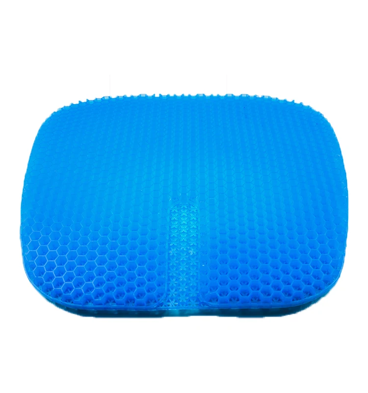 
TPR Material Gel Egg Car Seat Cushion Breathable Cooling Gel Sitter Cushion 