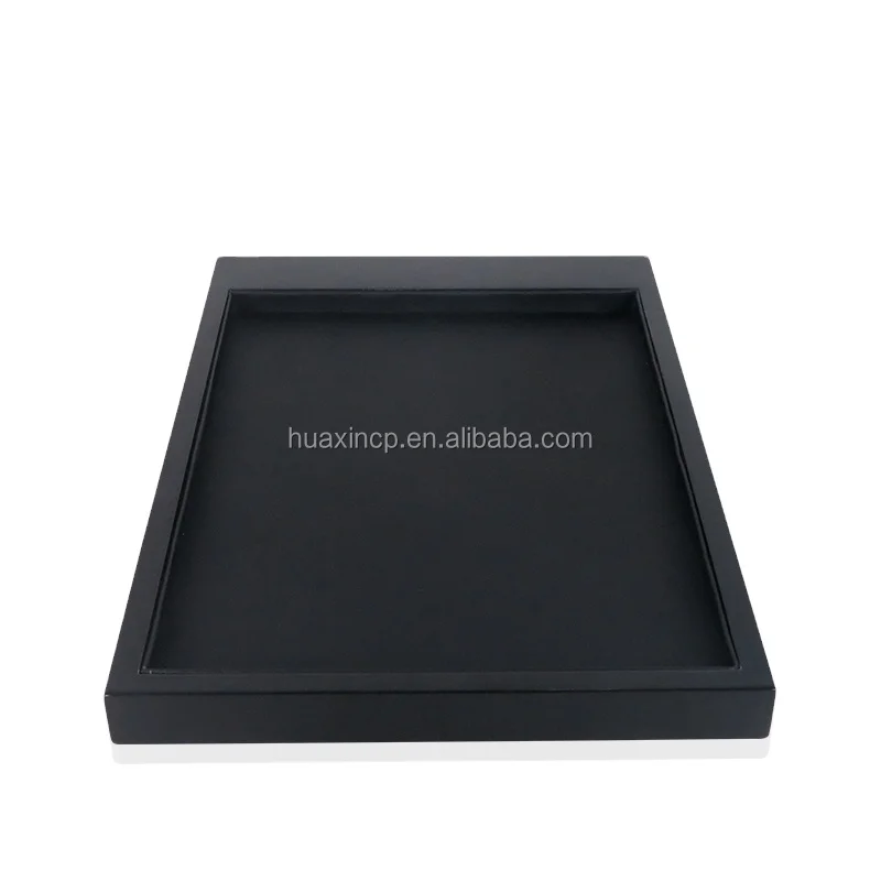 Factory multi jewelry and watch display holder luxury wood watch display tray