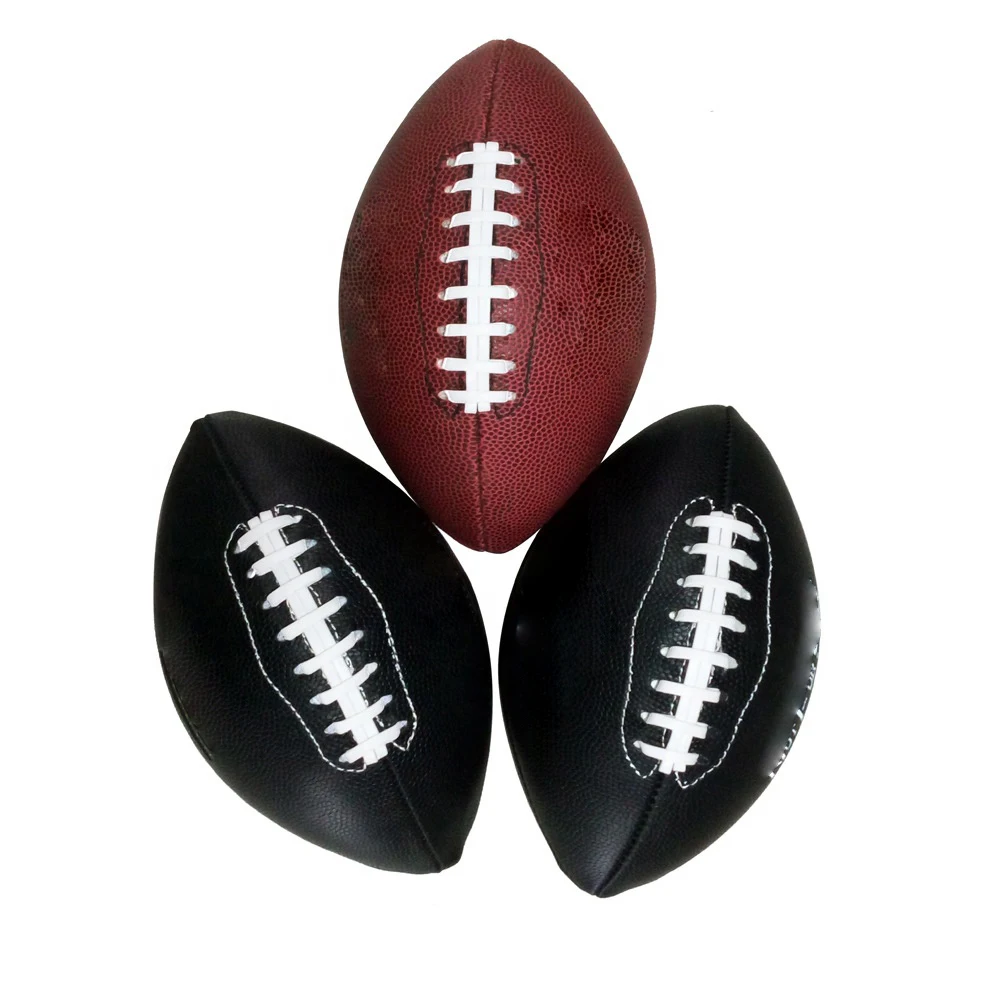 Custom design leather rugby ball for sports toy