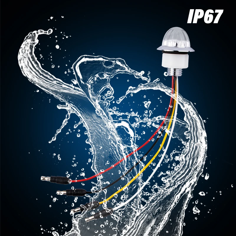 Габаритные огни для грузовиков, двухцветные габаритные огни для грузовиков, маленький габаритный фонарь для грузовиков