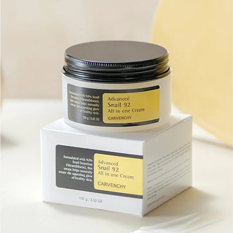 Sensitive Skin Not Tested on Animals No Parabens No Sulfates No Phthalates Korean Advanced Snail 92 All in one Cream