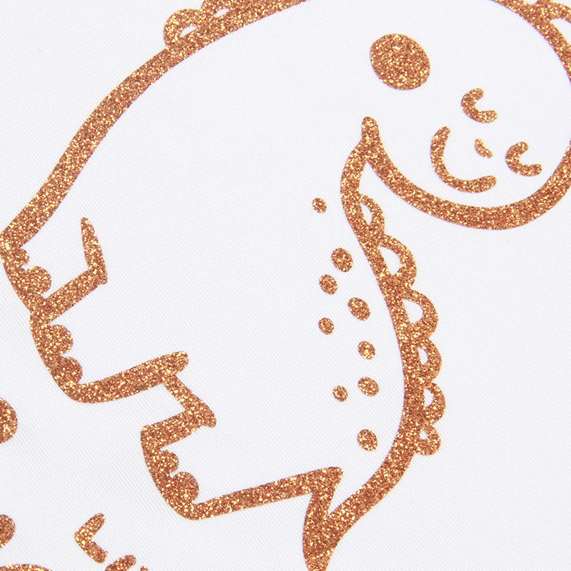 Wholesale twinkle big glitter htv garment heat transfer vinyl for t-shirts textile clothes