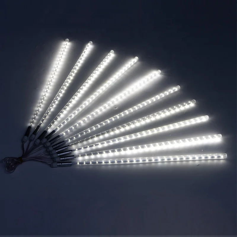 Wedding Xmas New Year Party Tree Decoration LED Meteor Shower Rain Lights Waterproof Cascading Lights Snow Falling LED Lights