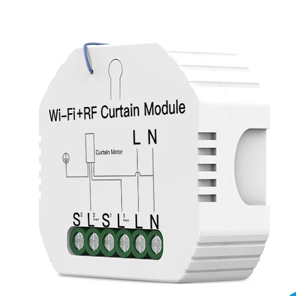 Curtain switch model Wifi RF Curtain model RF and Wireless Remote Control Curtain Switch Model