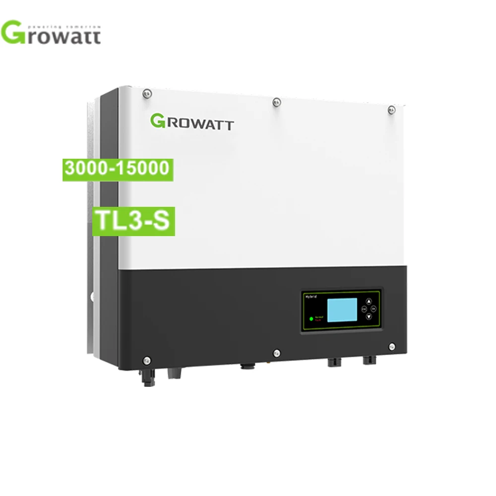 Growatt Sph 10000tl3 Bh Inverter 8000w 4kva 5000w 6kva Three Phase 8k 10kw Hybrid Inverters With Ats-s Switch