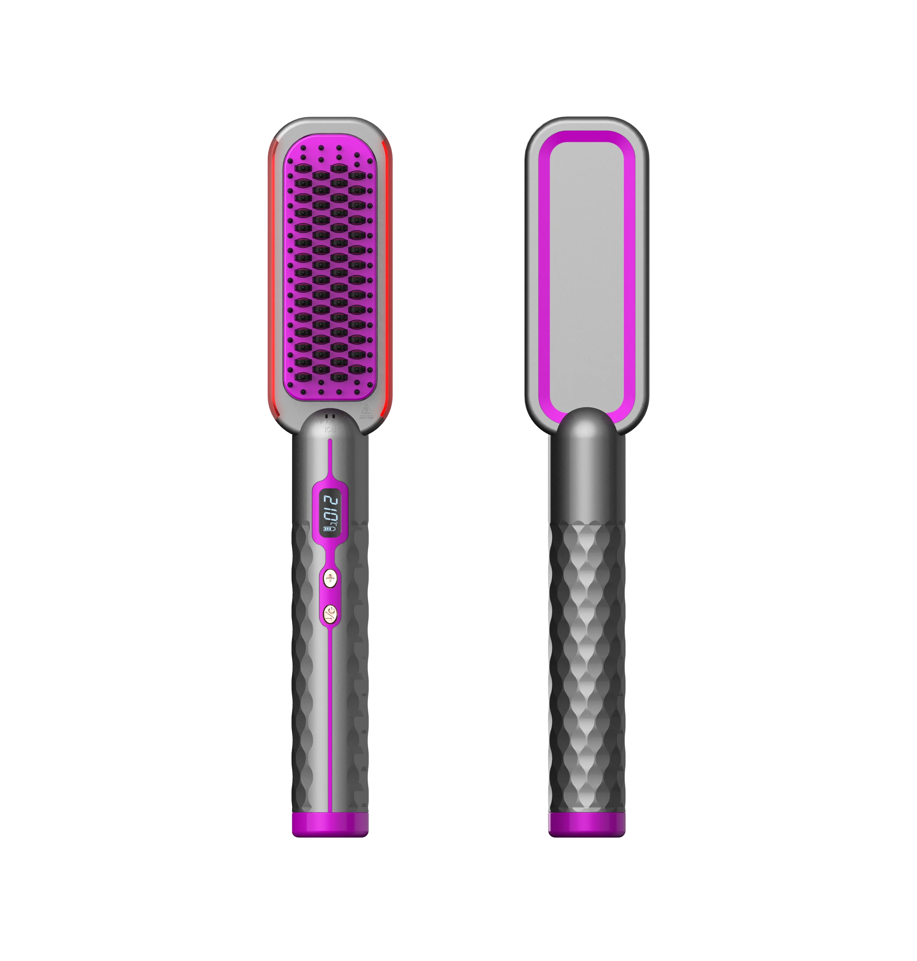 Cordless One Step Hair Brush Dryer and Far Infrared Ionic Blow Dryer Hair Straightener 3 in 1