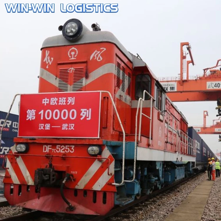 DDP logistics services railway freight fowardershipping door to door