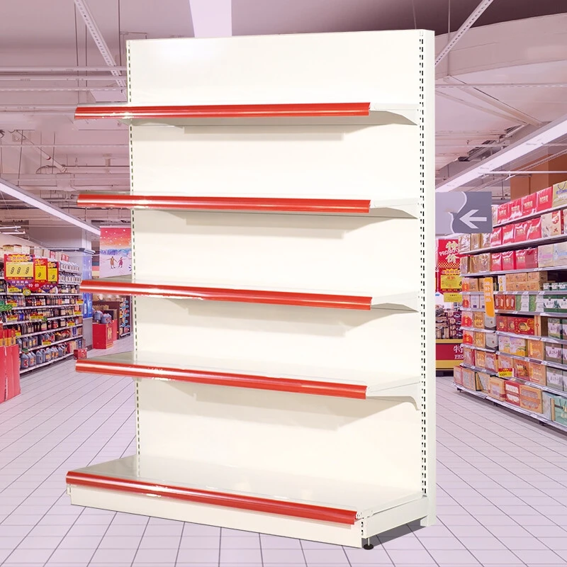 Custom shop rack gondola shelving double-sided supermarket shelves super market racks grocery shelving