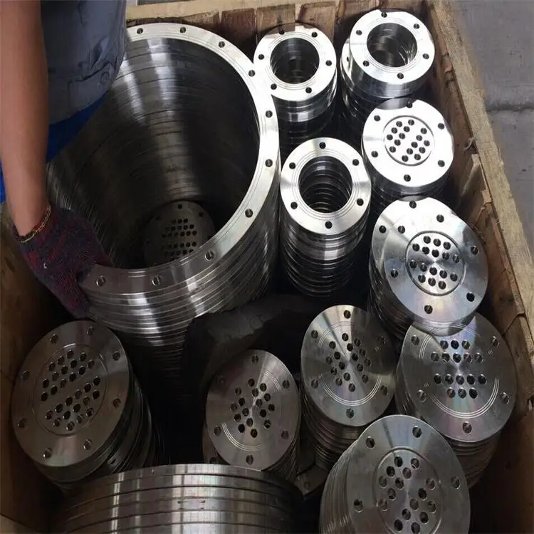 Factory Customized Steel Flange Butt Weld Steel Pipe Fitting Forged Flange Ansi 16.5 Stainless Steel Flange