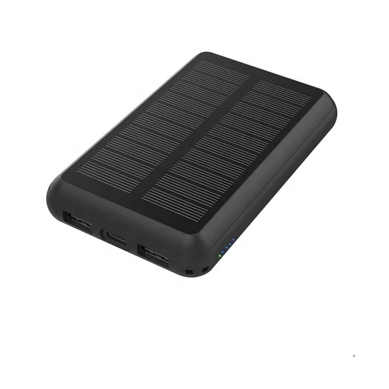 portable new products PD22.5W  solar charger 10000mah power bank with 15W fast charging for mobile phone