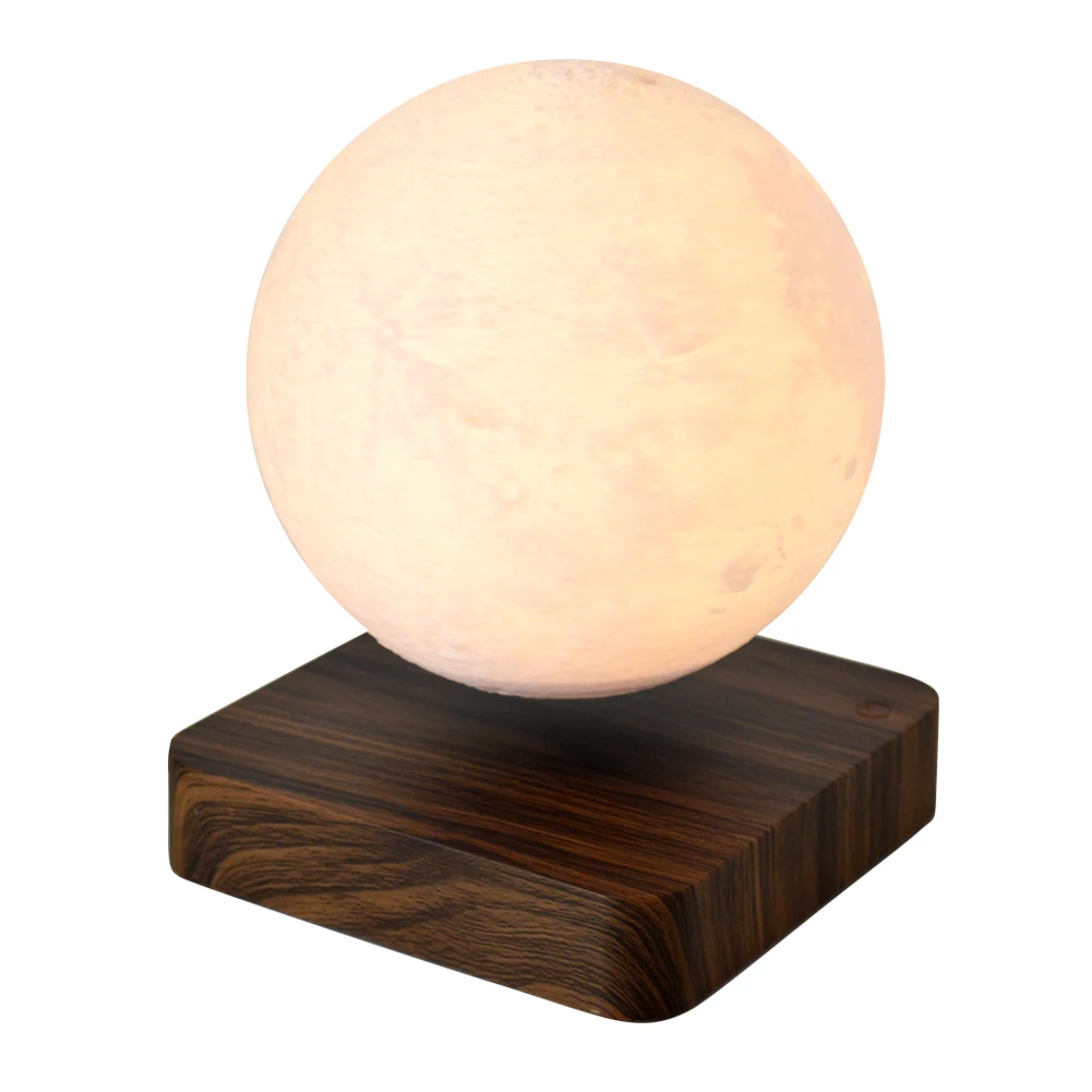 Birthday Gift with Levitation Rotation Feature Lights High Quality Magnetic Floating Moon Lights Made in China