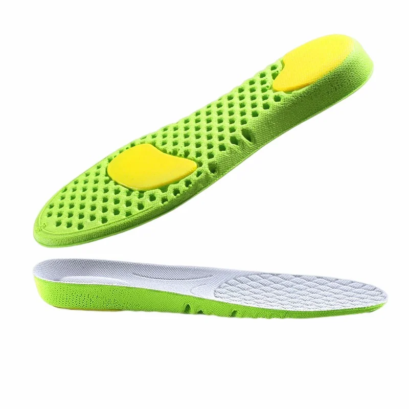 Comfort Elastic Thick Sport Arch Support Shoes Customizable Honeycomb Soft Colors Size Insole