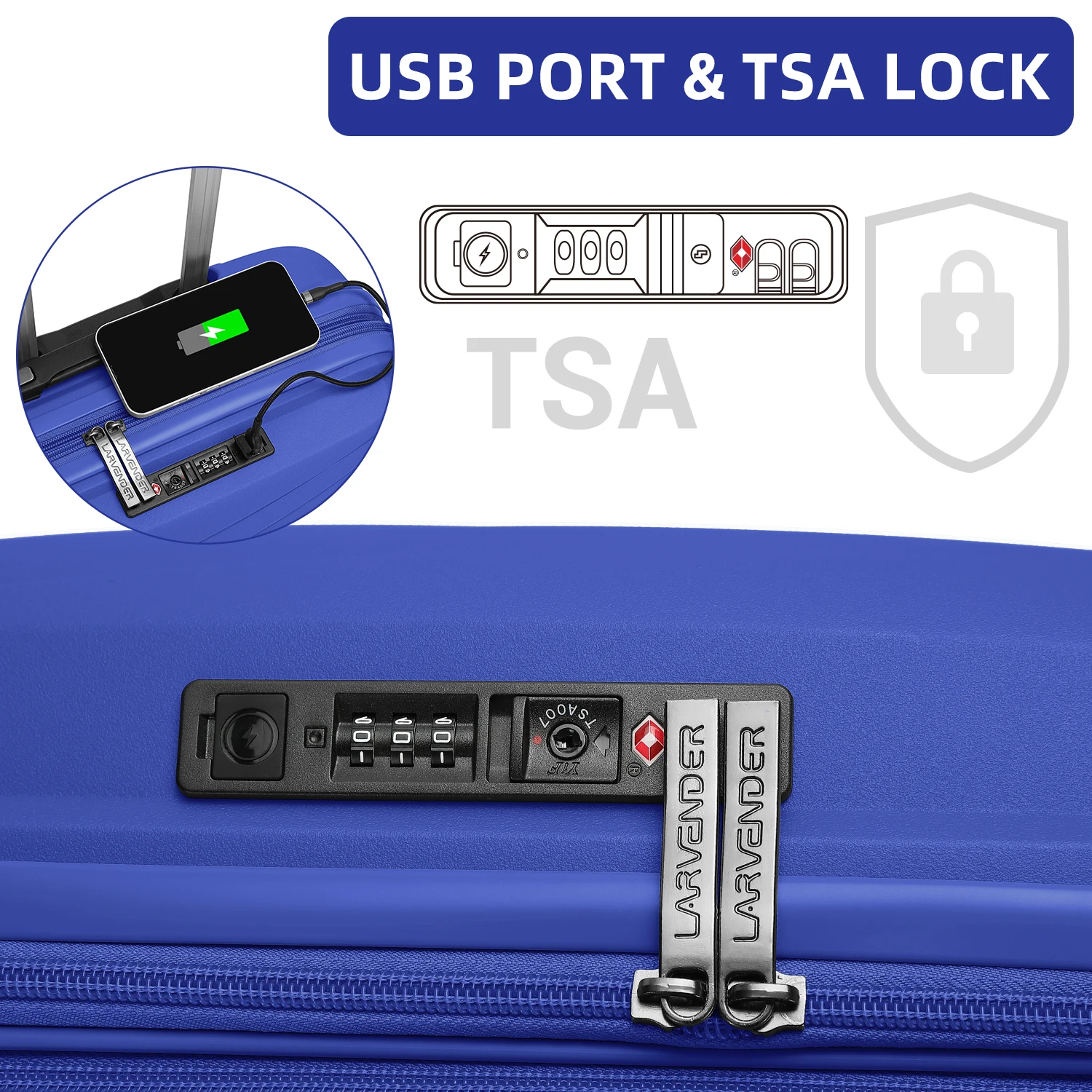 Индивидуальный дизайнерский полипропиленовый чемодан с USB-разъемом съемная колесная тележка умный дорожный Багаж передним карманом производство унисекс