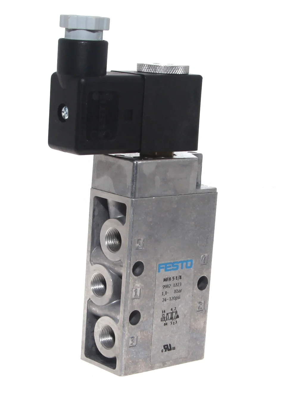 Authentic Festos Tiger Valve high flow MFH-5-1/8 9982 Solenoid Tiger Valve