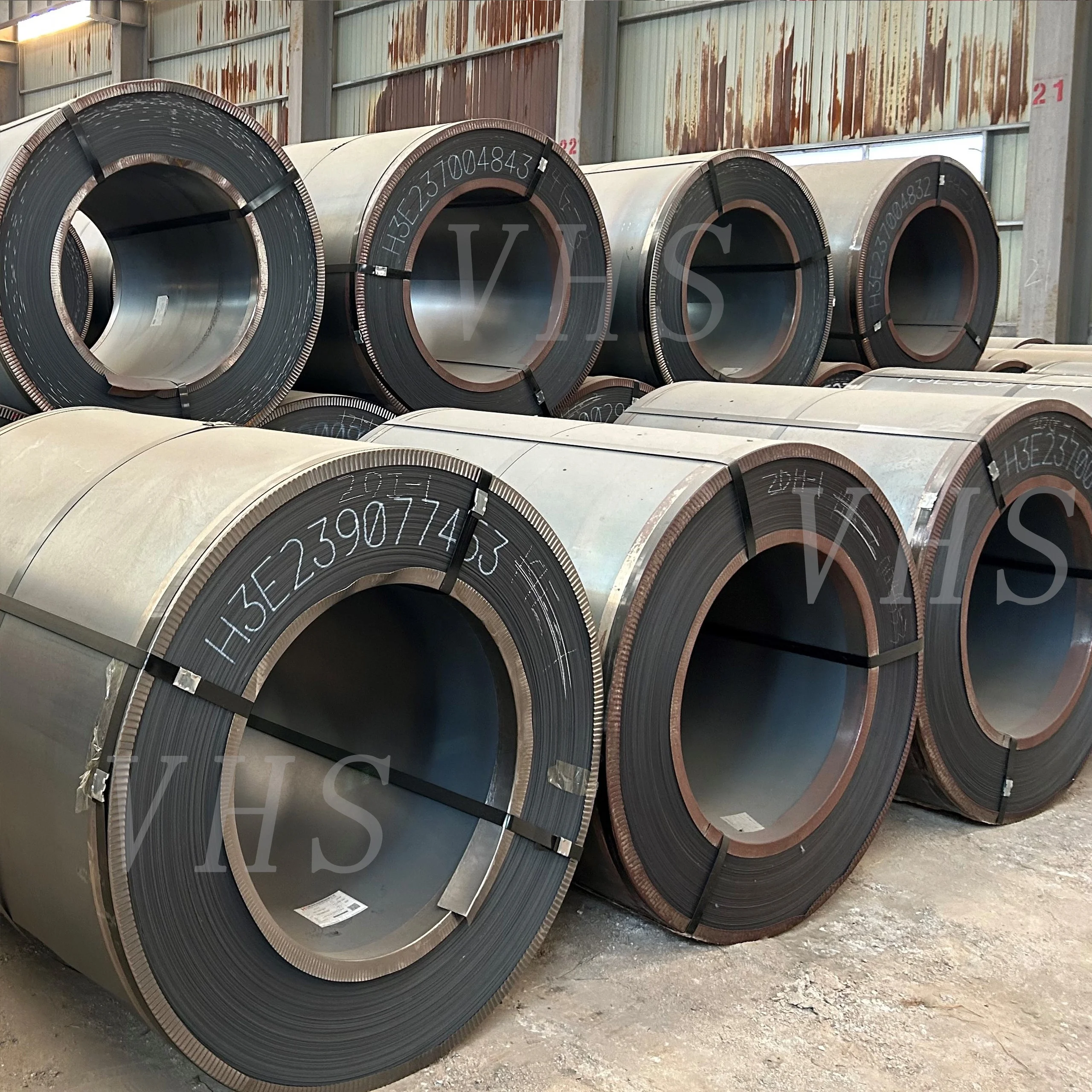 Прочная в использовании стальная катушка HRC Astm A36 A283 Q235 Q345 S235jr горячекатаная из углеродистой стали