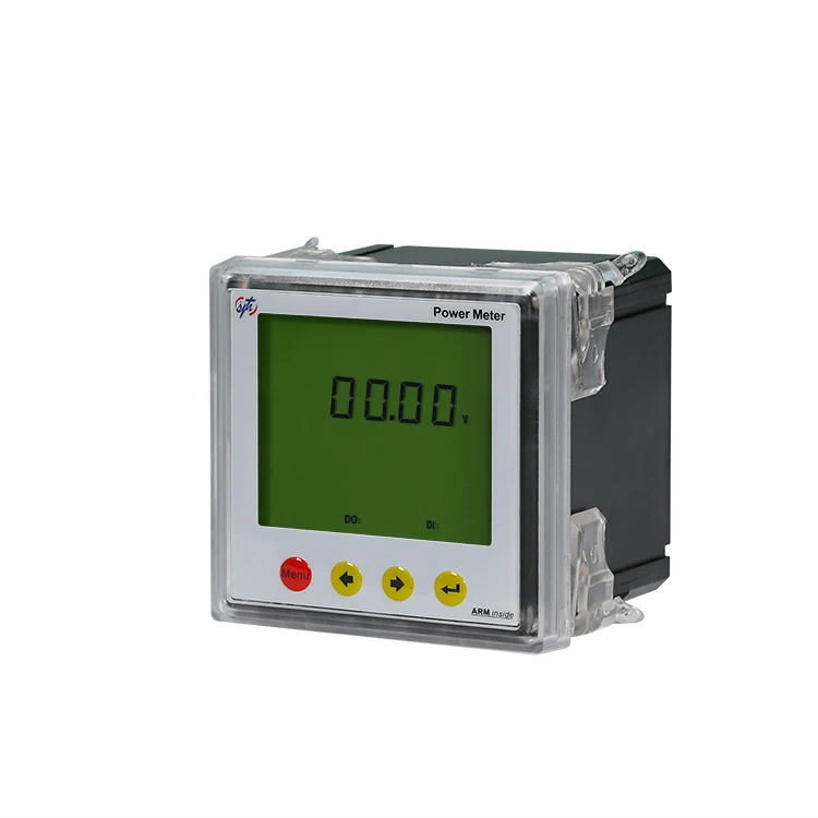 Large Capacity LCD intelligent AC single-phase voltmeter htew-x9u-y LCD display digital panel AC voltmeter