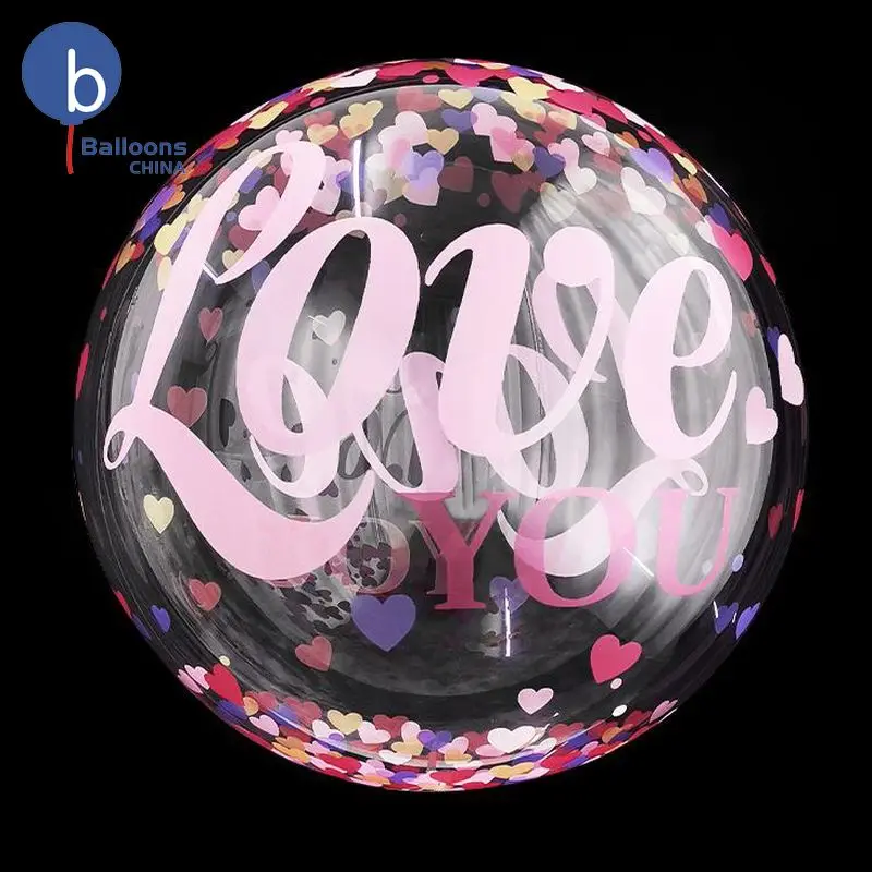 New Design 20 Inch Printing BABY GIRL Bobo Balloons Birthday Party Decoration