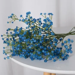 Wholesale  Wedding decor Single 3 fork plastic Artificial Flowers Gypsophila