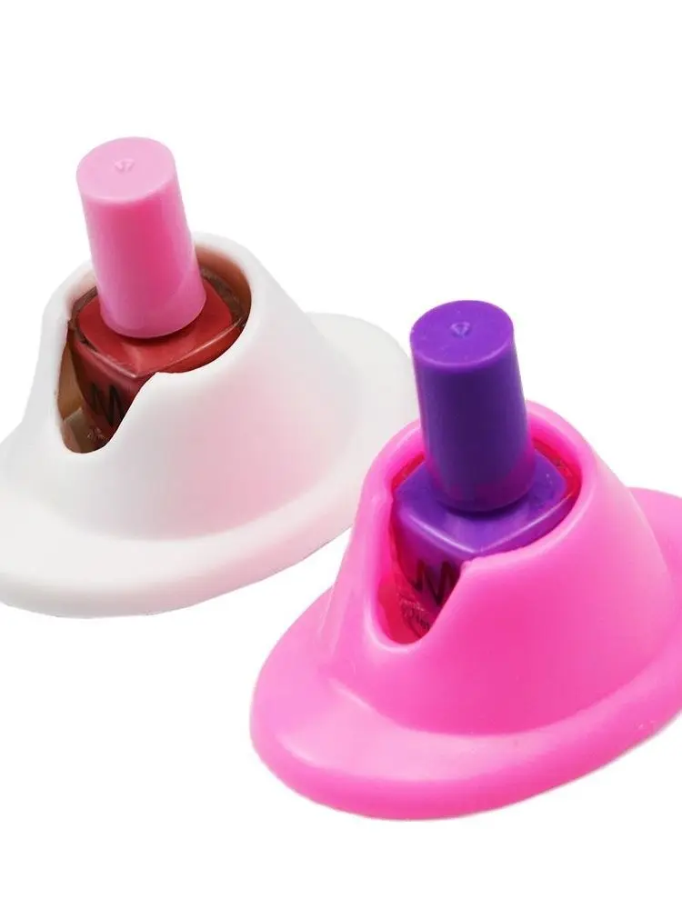 Rubber Nail Gel Polish Holder Display Varnish Bottle Stand Container Glue Tilter Feature Pro Nail Art Manicure Tools