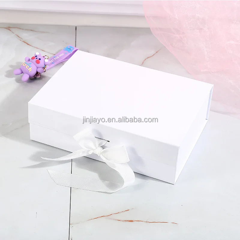 Hot Sale Folding Boxes With Ribbons Foldable Luxury Gift Boxes For Gift Packaging Paper Packing Boxes