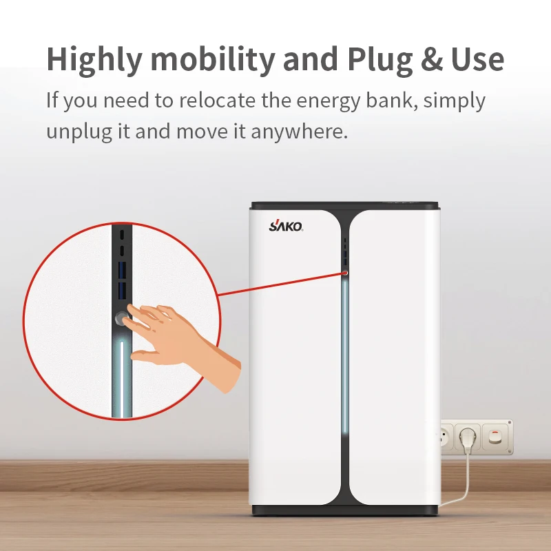 Sako Alpha Ess Home Balcony Battery Energy Storage Wechselrichter Balkonkraftwerk Lithium Battery All In One Solar Power System