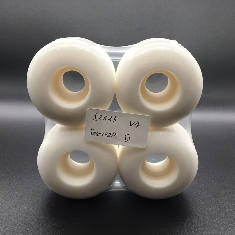 Factory Sale 52mm 53mm 54mm 55mm 56mm 100A Conical Mini Skateboard Wheels With Bearings