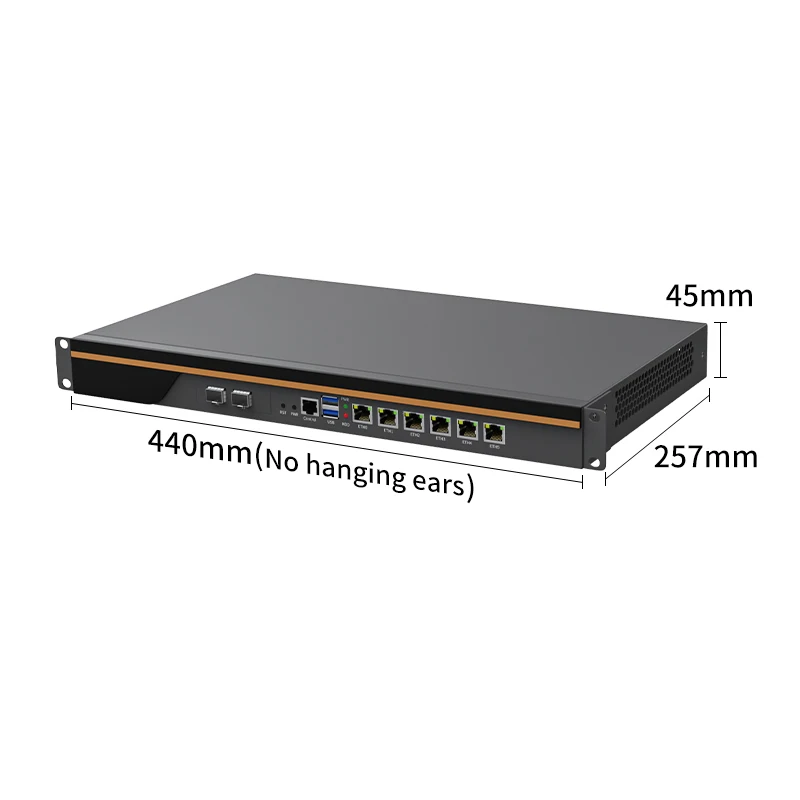 Guanfeng B660 i7-13700 6 2.5gbe Lan 2 10G SFP  POE Barebone Pfsense Linux X86 Security Enterprises Hardware Wifi Firewall