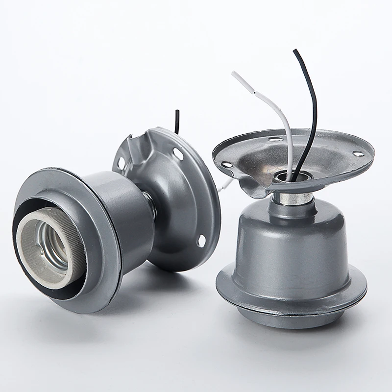 high bay light accessories metal pole chain e40 e27 lampholder