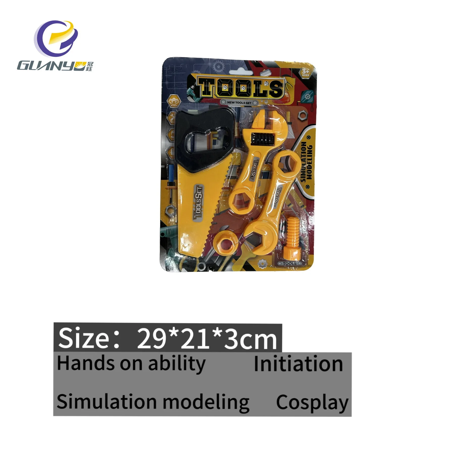 Newest Play House Series Tool Set PP Material Simulation Modeling Tool Set Funny Playing Game Educational Toys For Kids