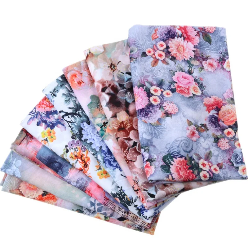 Cheap Sale Woven Silky Digital Print Viscose Fabric for Children Clothes