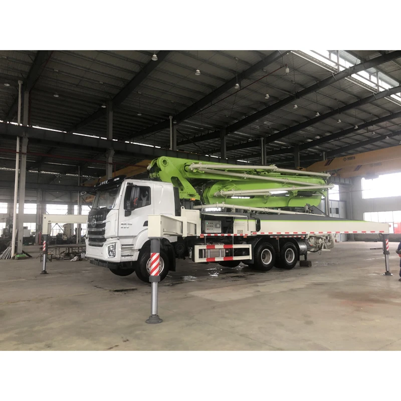 hot selling betoniera Howo Chassis JS 500 model Low Maintenance Cost used concrete without truck wharf cement mixer pump