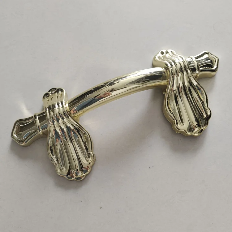 h9004 wholesale cheap custom plastic funeral caskets wood handle coffin hardware funeral crafts for wooden casket
