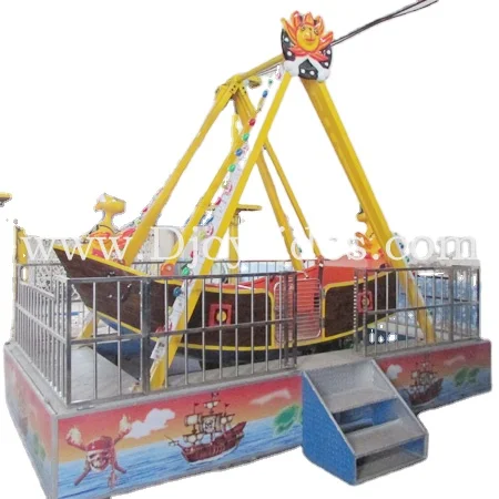 Amusement Kiddy ride small pirate boat