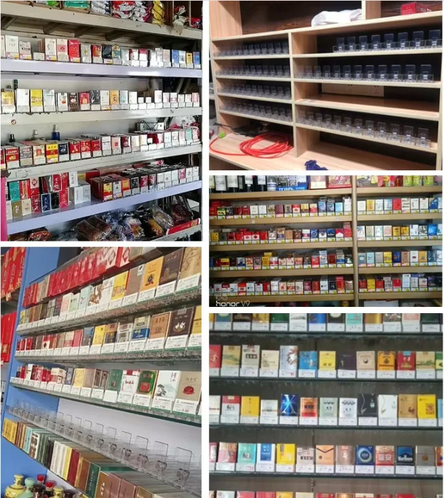 Wholesale Supermarket Shelves Adjustable Clear Plastic Ps Dividers & Spring Loaded Shelf Pusher for Tobacco Display Market Racks