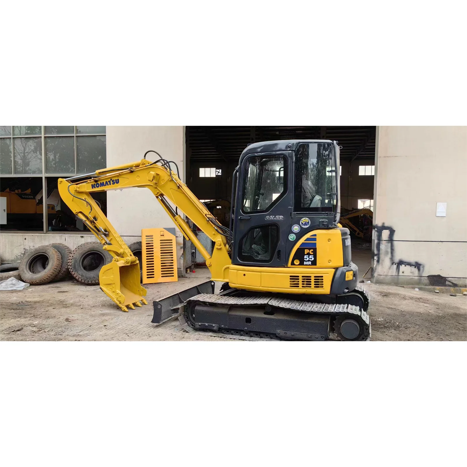 Used excavator for sale in Europe excavator 6 ton Komatsu earthmoving machinery equipment