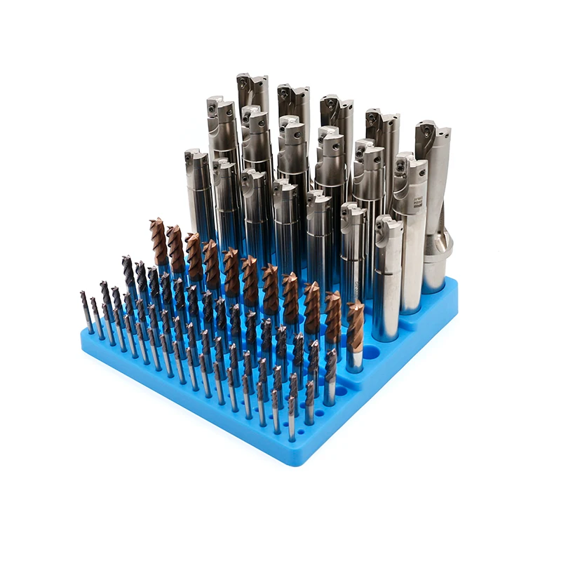 Milling cutter storage accessories box CNC machining center tool placement frame drill tap parts storage box tool bar tool box