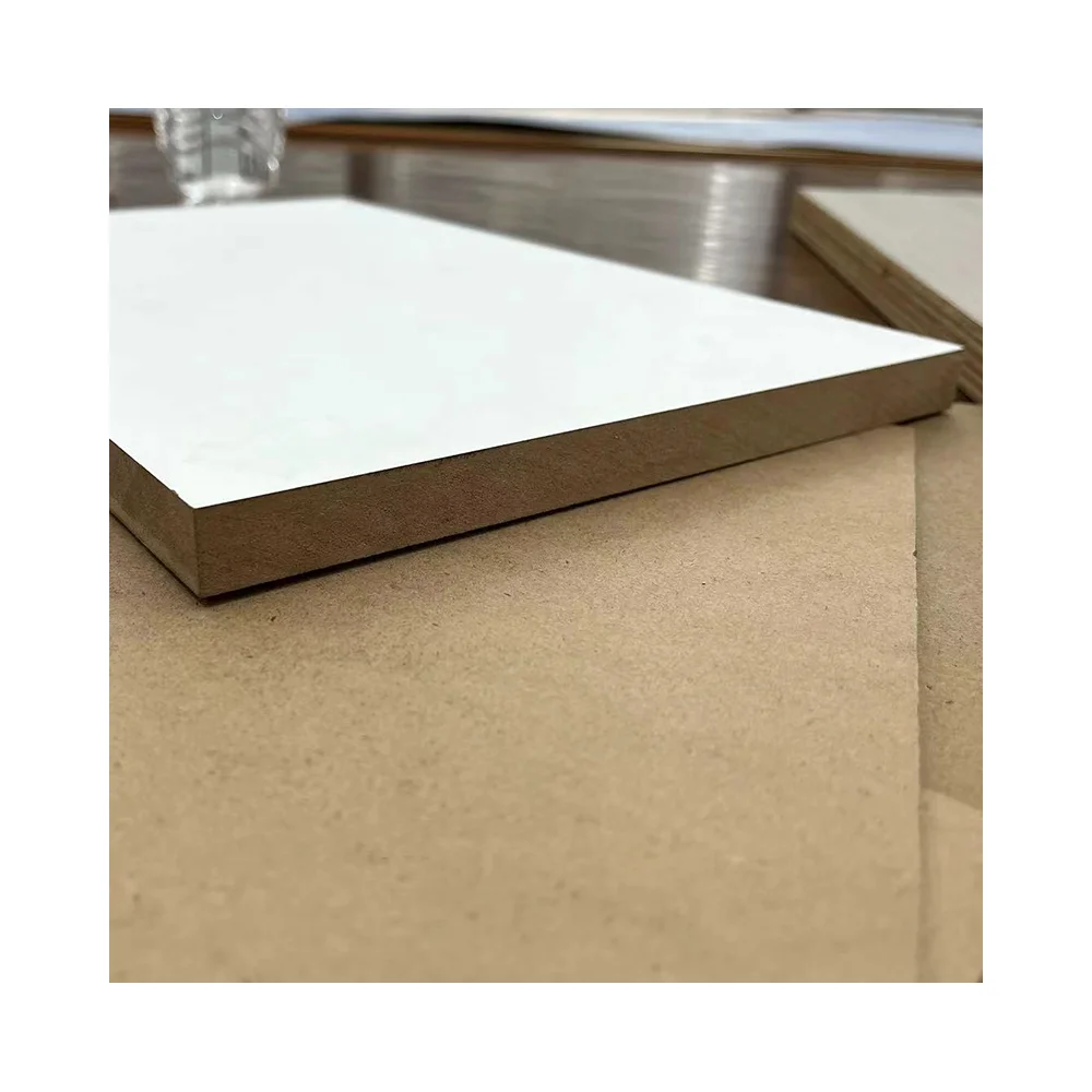 Factory Direct Price Melamine Mdf Board Simple Processing Medium Density Fibreboard 18mm Mdf Board For Wall Panel