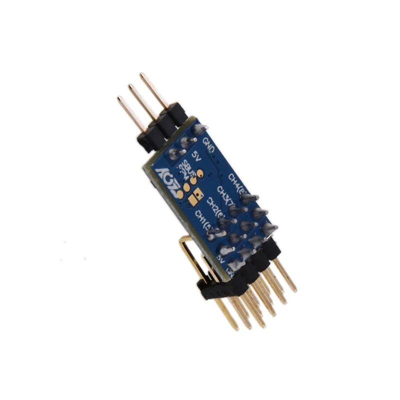 AGFRC 2.3g Super Micro Size Smart Signal Convert Module SBUS/PPM to PWM Decoder RC Parts RC Model Hobby