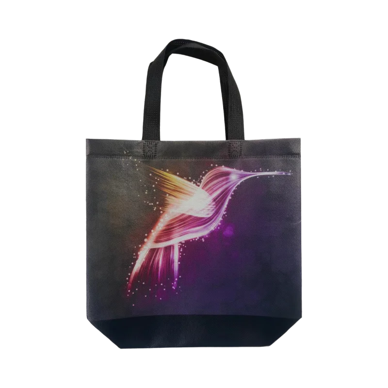 Recycling Shopping Tote Reusable Spunbond Bag Support Custom Logo Non Woven Bag