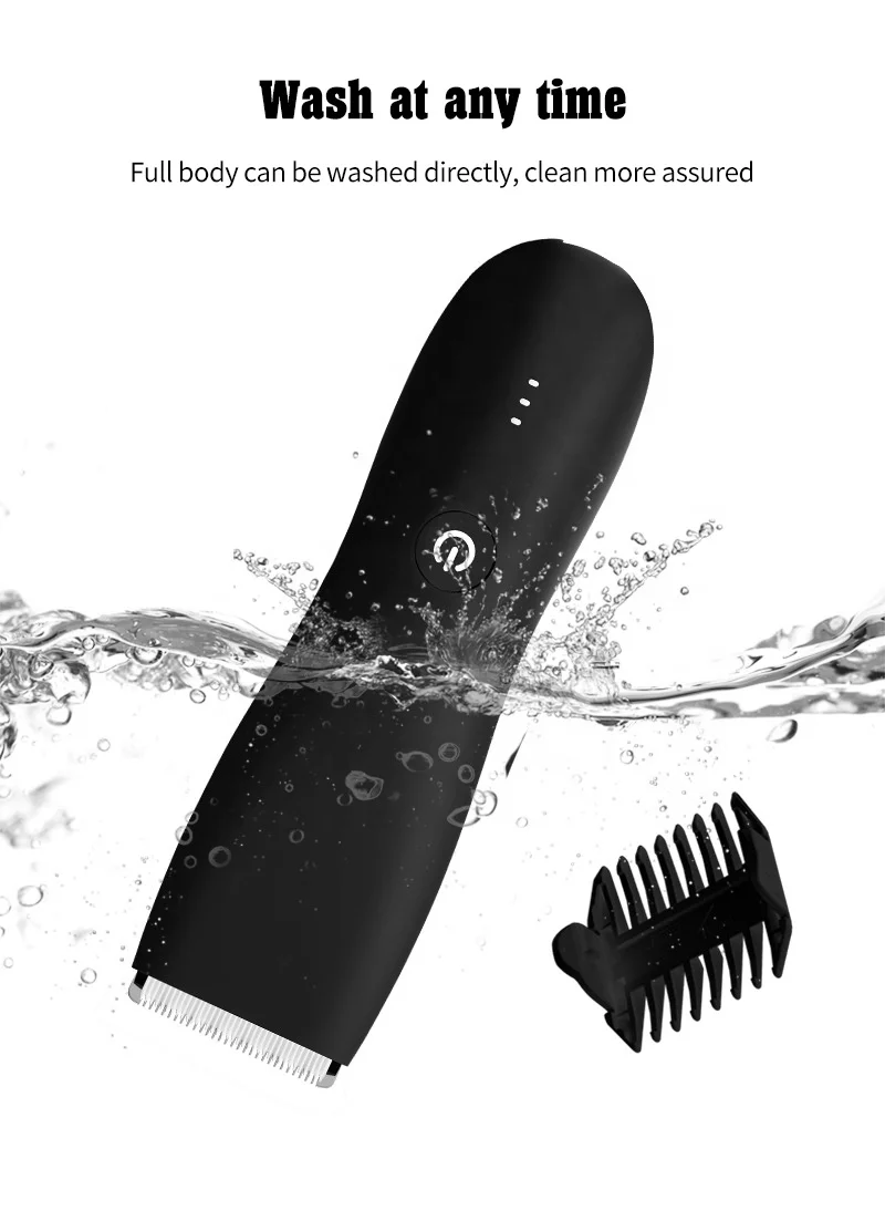 Electric  hair cut machine men waterproof razor blades men razor adjustable safety hair clippers