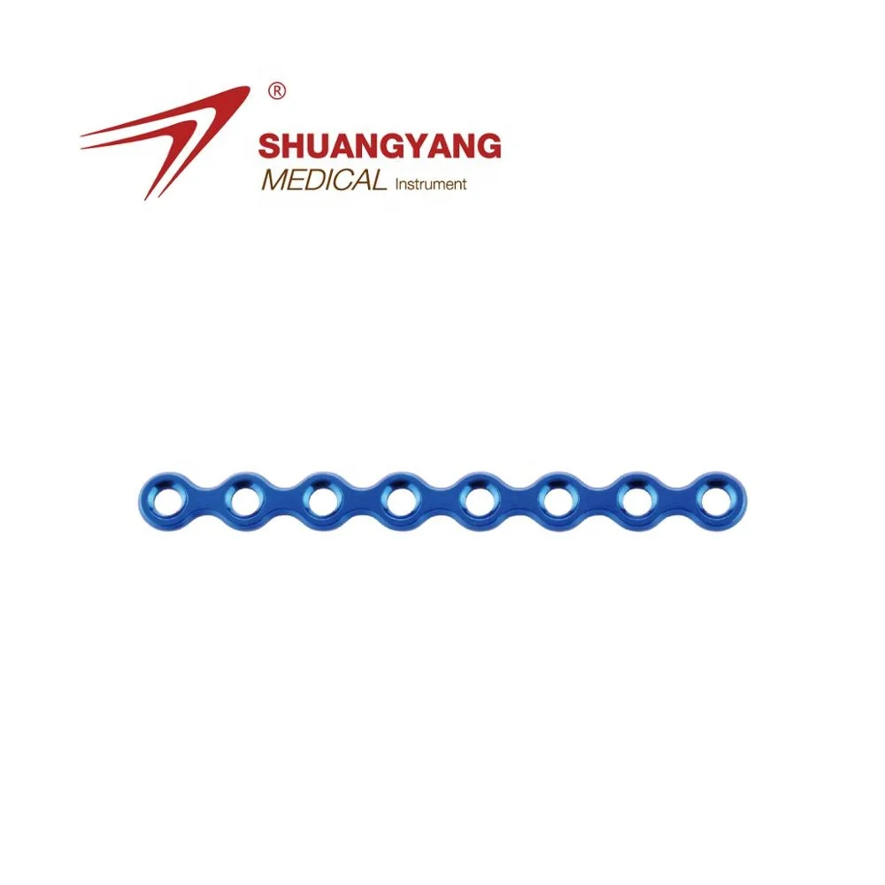 Maxillofacial Mini Straight Titanium Plate implant surgery