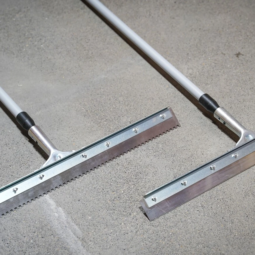 Эпоксидный самовыравнивающийся скребковый нож с зубцом для бетонной поверхности