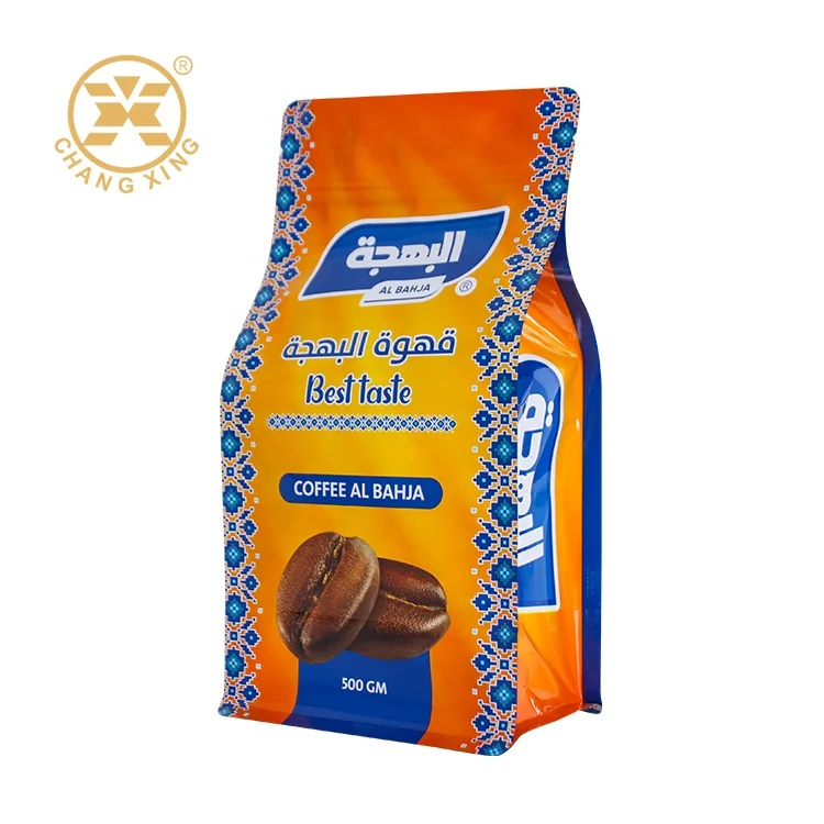 Laminated Custom plastic bags puffs food popcorn potato chips cookie packaging bag for Snack