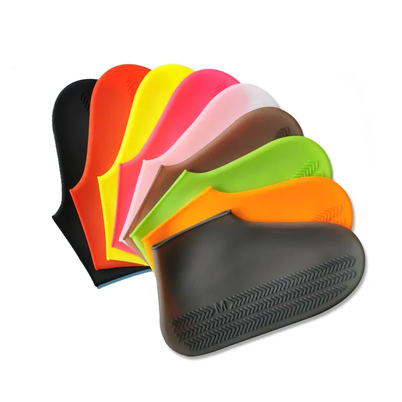 Hot sale slip-resistant silicone waterproof shoe covers Unisex Protective snow rain Shoes boots reusable Cover