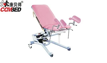 DH-S105B hot sale PU foam electric obstetric table gynecological examination bed
