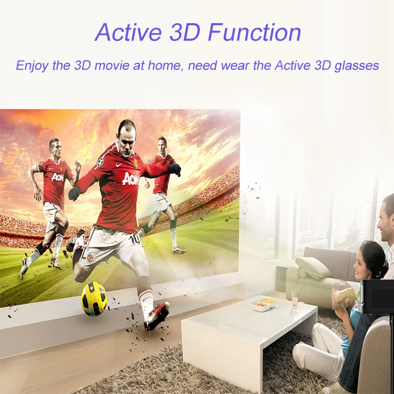 High Brightness Dangbei X3 1080P DLP Laser Projector 3200 Ansi Lumens Smart Android TV for Home Theater