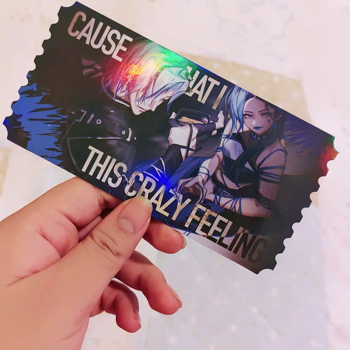 Kpop event idol Holographic concert ticket