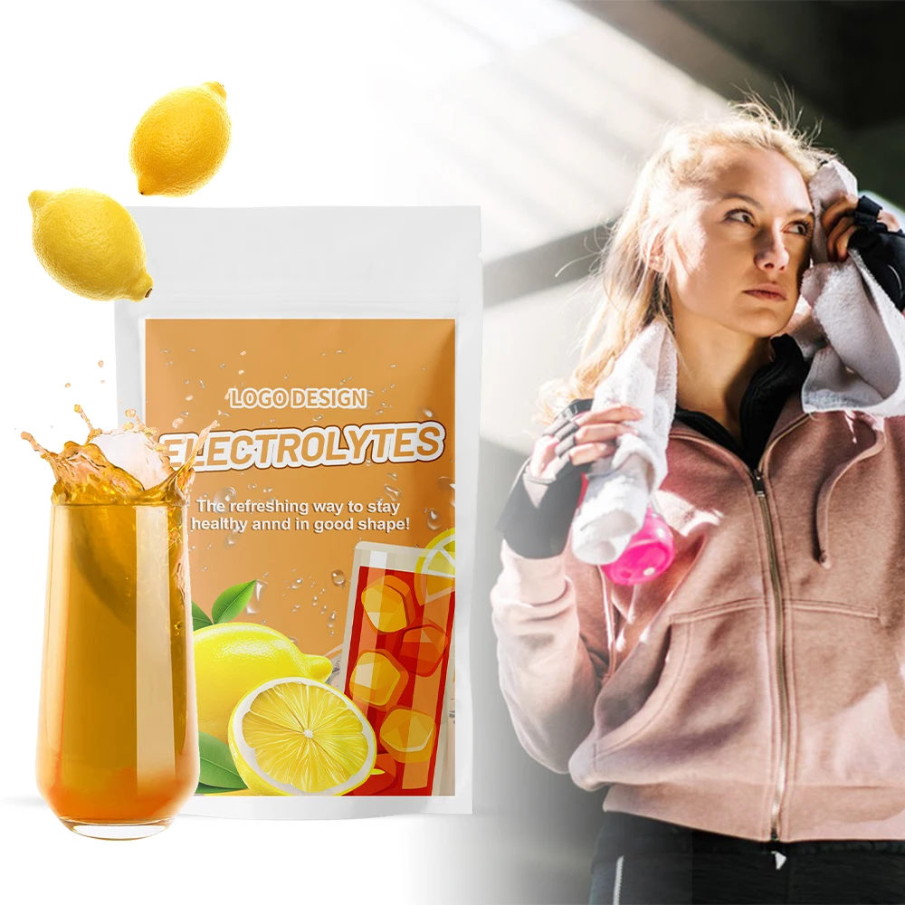 Sports Supplements Private Label 0 Calories 0 Sugar Electrolytes Hydration Powder Packets Energy Drink Keto Electrolyte Powder