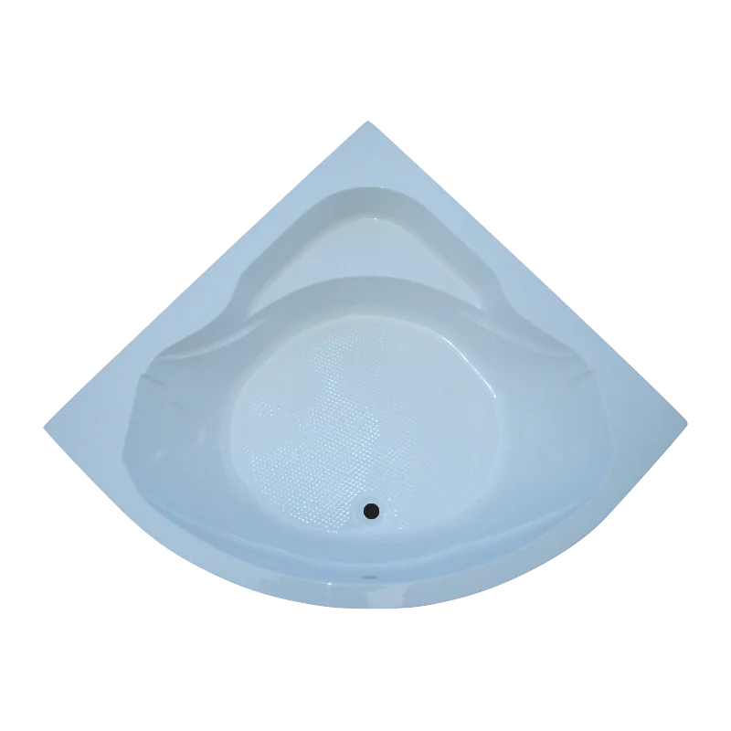 2022 Factory OEM Drop-in Acrylic Corner Bath Tubs with Skirt Apron Baby Bathtub Seat